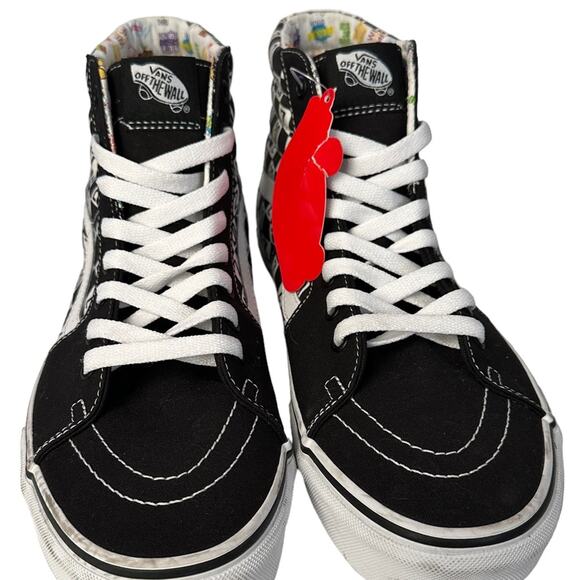 VANS / Zappos 20th Anniversary Old Skool skate Hi-Tops, Men s 9.5 women’s 11 - Picture 2 of 7